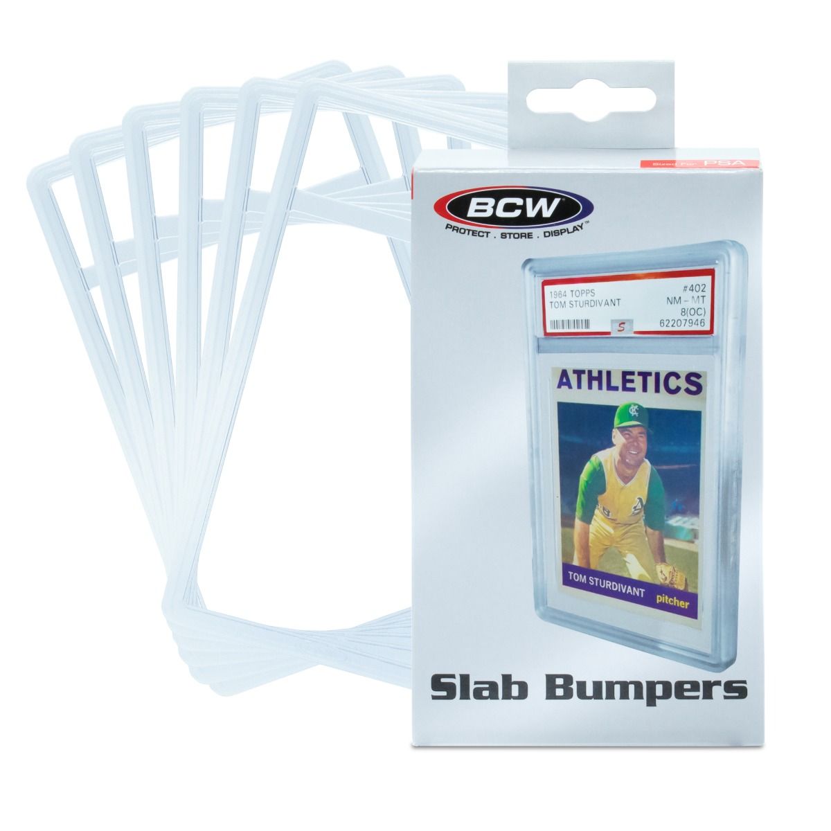 BCW - Slab Bumpers - PSA Card - 5pk