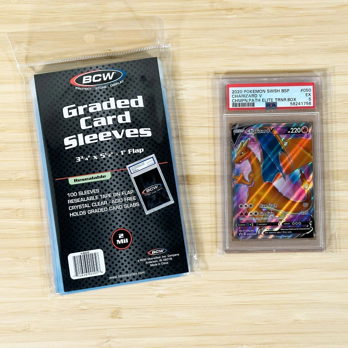 BCW - Resealable Graded Card Sleeves (10pk)