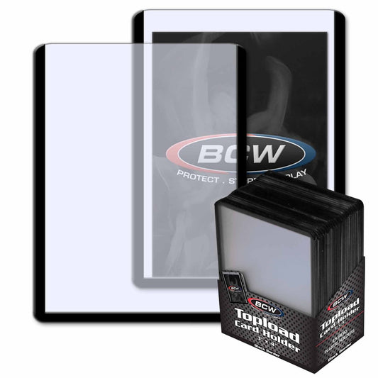 BCW - Topload Card Holder - Standard Colored Border - 5pk Assortment