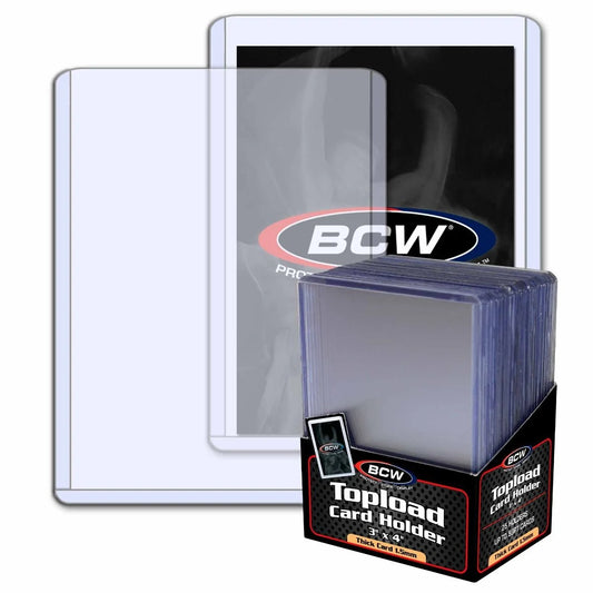 BCW - Thick Card Topload Holder - 59 PT - 5pk