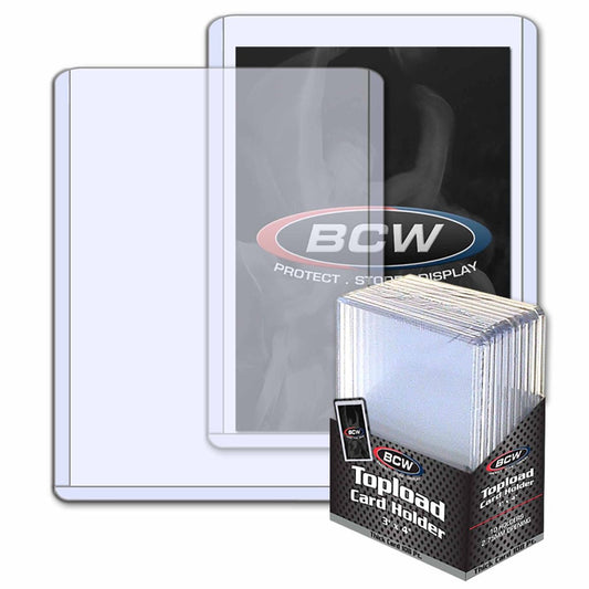 BCW - Thick Card Topload Holder - 108 PT - 5pk