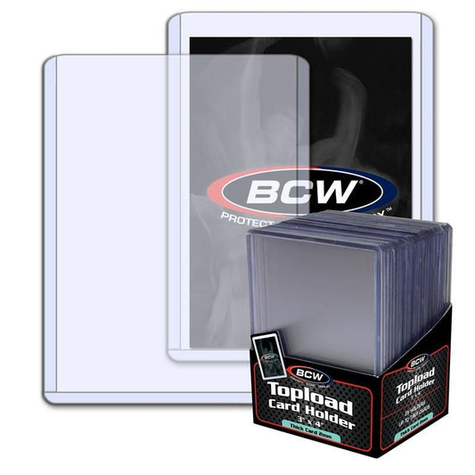 BCW - Thick Card Topload Holder - 79 PT - 5pk