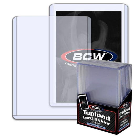 BCW - Thick Card Topload Holder - 138 PT - 5pk