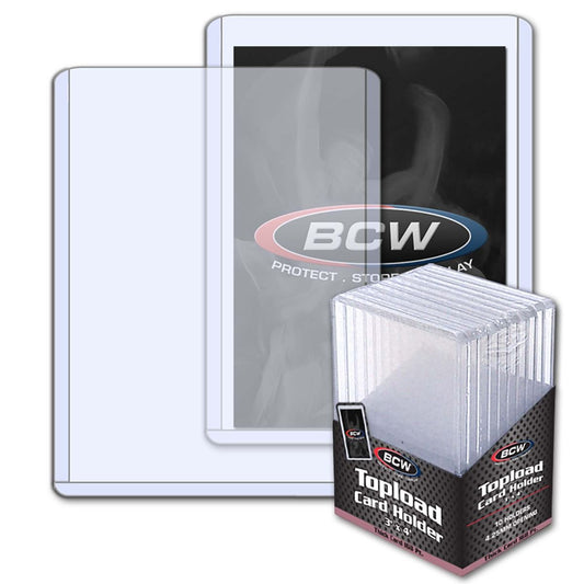 BCW - Thick Card Topload Holder - 168 PT - 5pk
