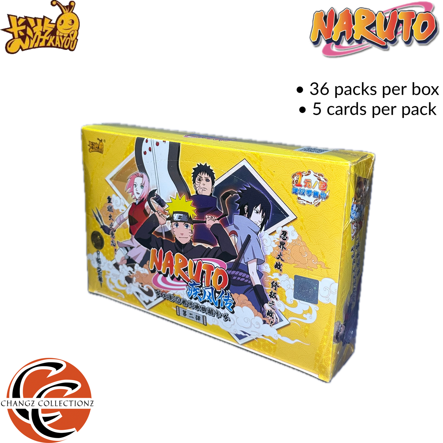 Kayou - Naruto - Tier 1 Boxes