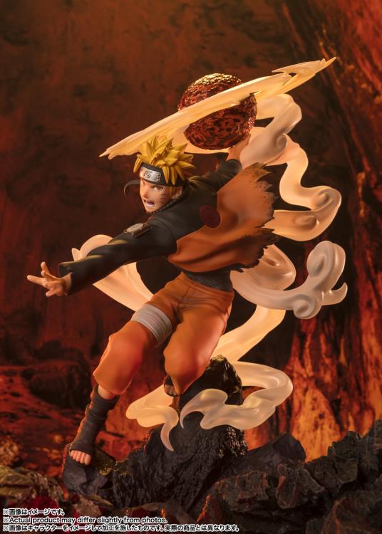 Naruto Shippuden - FiguartsZERO Statue - Naruto Uzumaki (Sage Art Lava Release Rasenshuriken)