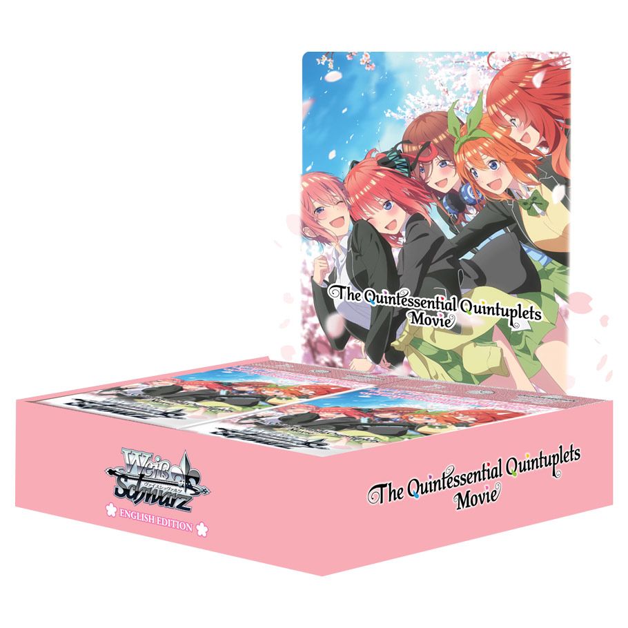Weiss Schwarz - The Quintessential Quintuplets Movie - Booster Display