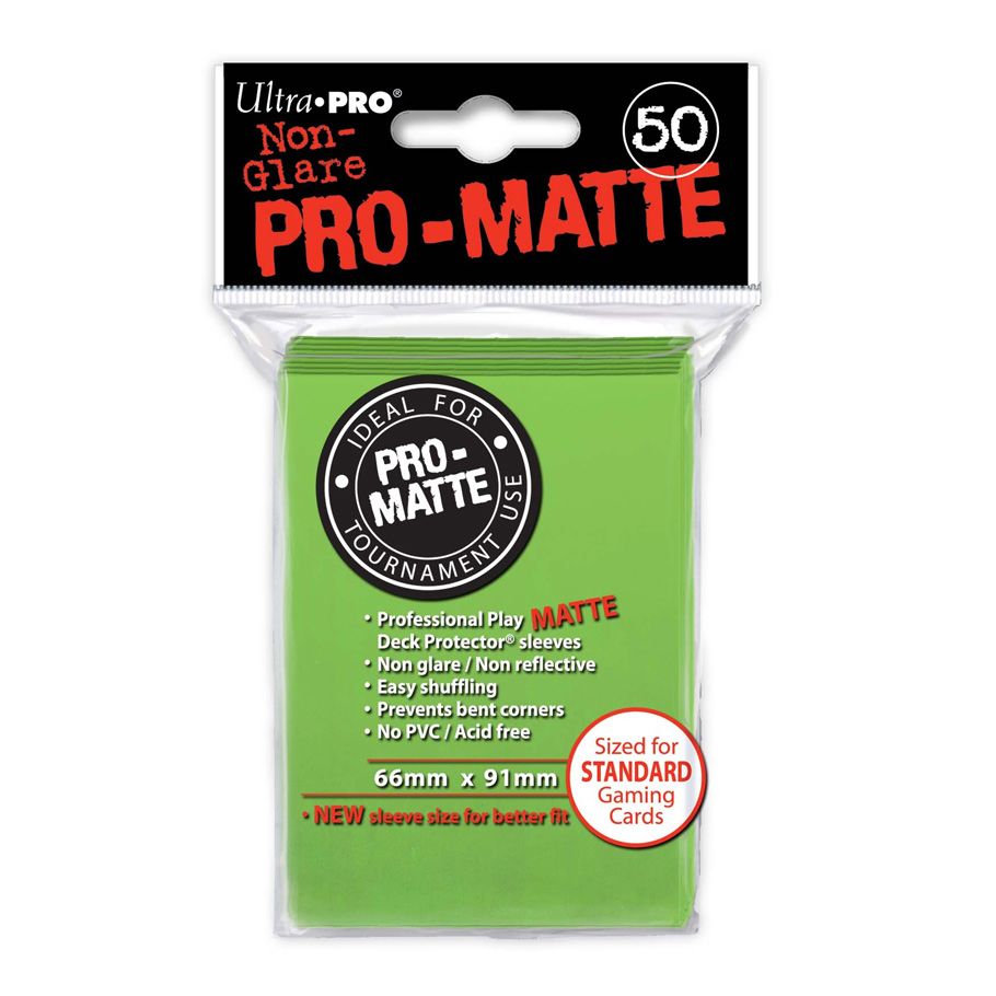 Ultra Pro- ProMatte - Standard Deck Sleeves (50 Count)