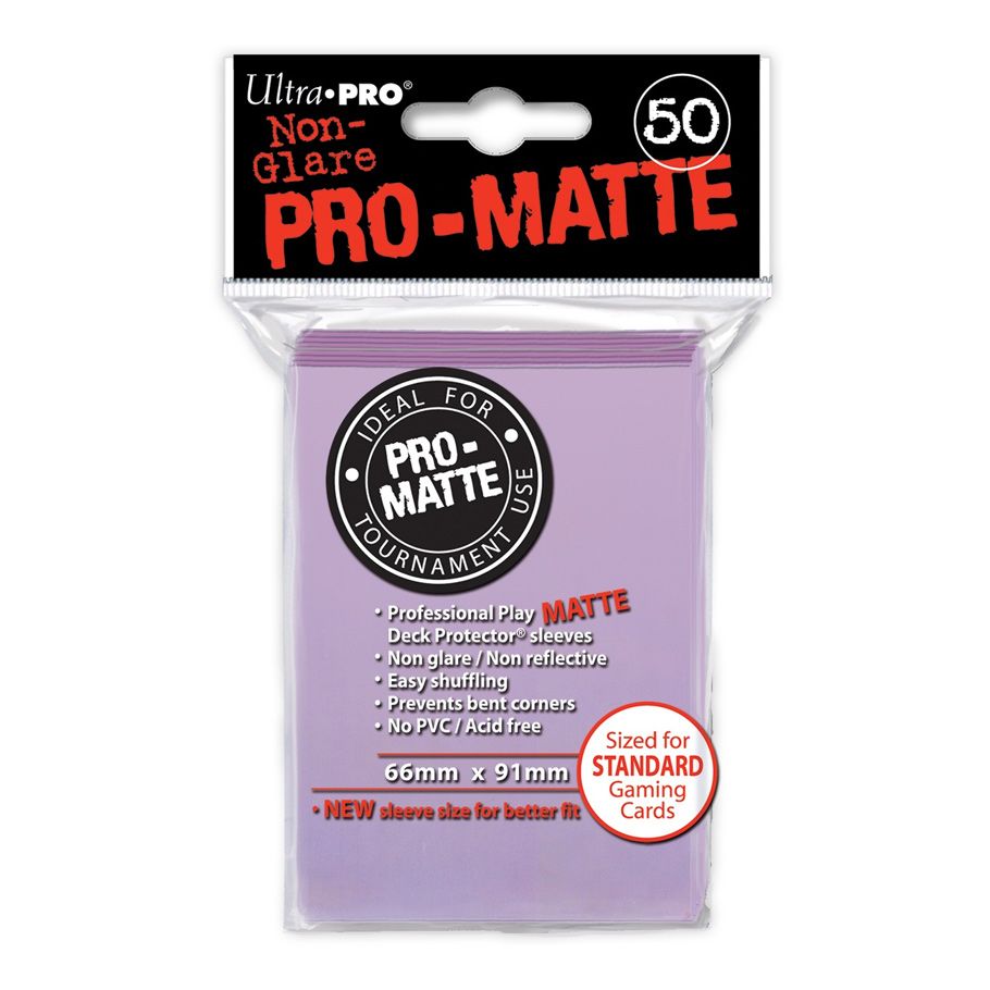 Ultra Pro- ProMatte - Standard Deck Sleeves (50 Count)